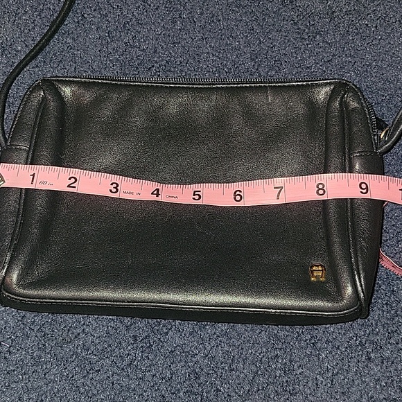 Ettienne Aigner Black Leather Crossbody Bag - Picture 13 of 15